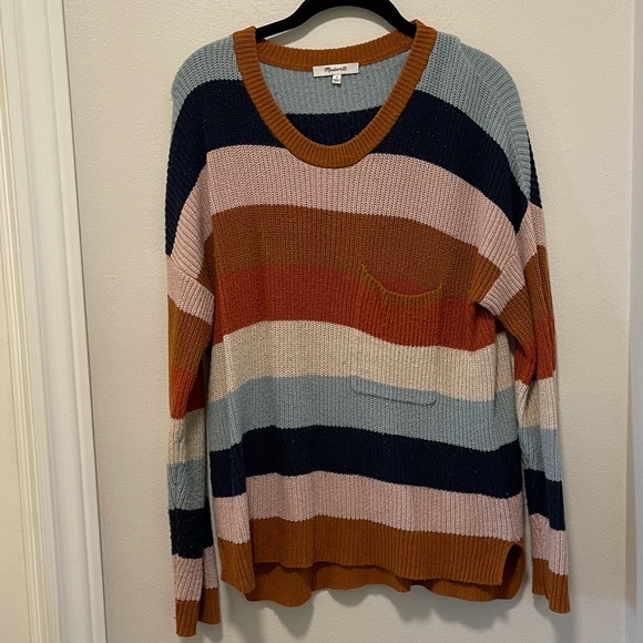Madewell Sweaters - Block Stripe Sweater - Madewell
